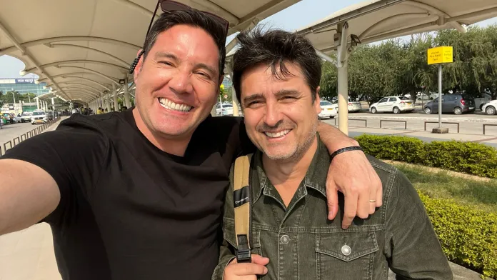 Francisco "Pancho" Saavedra y Jorge Zabaleta | Imagen: Canal 13