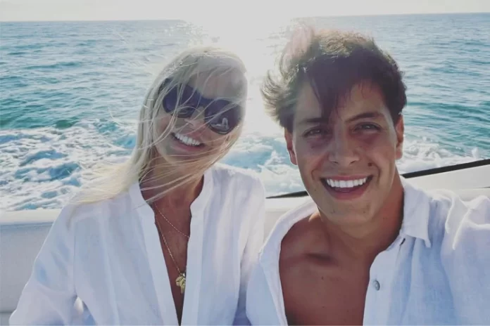 Cecilia Bolocco y Máximo Bolocco