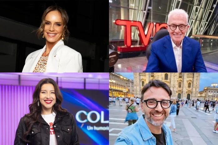 diana bolocco (chilevisión), pedro carcuro (tvn), maría josé quintanilla (mega), marcelo kiwi (canal 13)