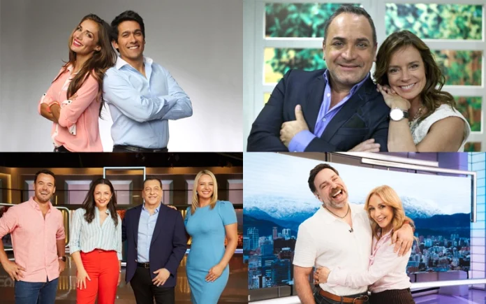 Contigo en la mañana (Chilevisión) - Mucho Gusto (Mega) Contigo en la mañana (Chilevisión) - Mucho Gusto (Mega)