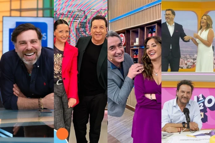 batalla rating matinales "Mucho Gusto", "Contigo en la mañana", "Tu Día" y "Buenos días a todos"