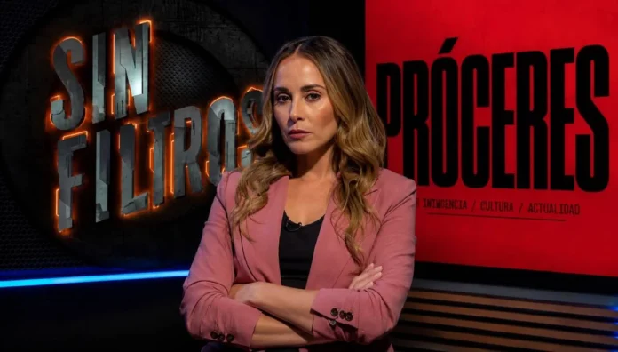 Mara Sedini durante su entrevista en Sin Filtros-2 Mara Sedini