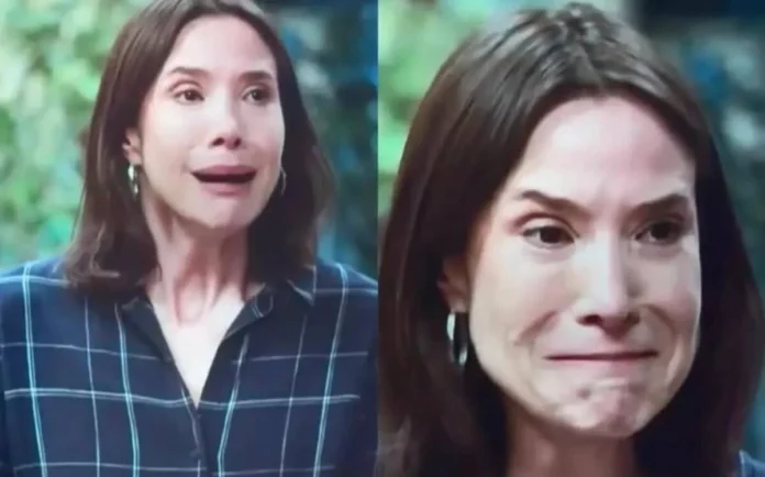 Daniela Ramírez en Reunión de Superados, escena que originó el video viral del bótox
