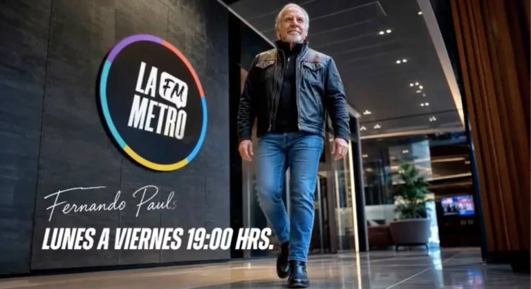Fernando Paulsen estrena programa en La Metro FM