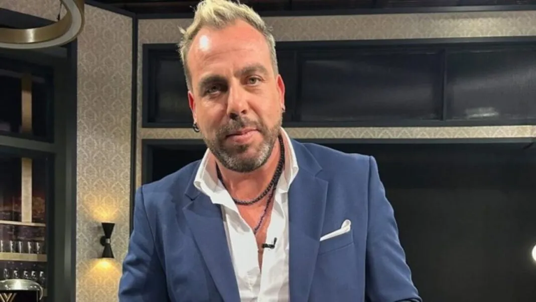Francisco Kaminski reacciona al matrimonio de Andrade Francisco Kaminski durante una entrevista de televisión