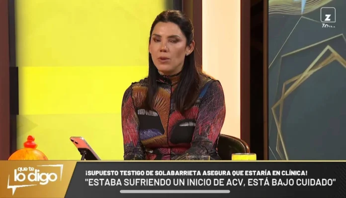 Fernando Solabarrieta en una actividad pública, en medio de los rumores sobre su estado de salud
