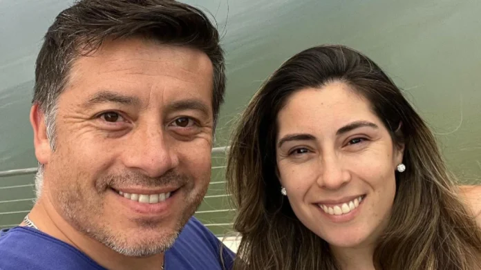 Leandro Martínez en una actividad pública, tras relatar el susto de salud que vivió de madrugada