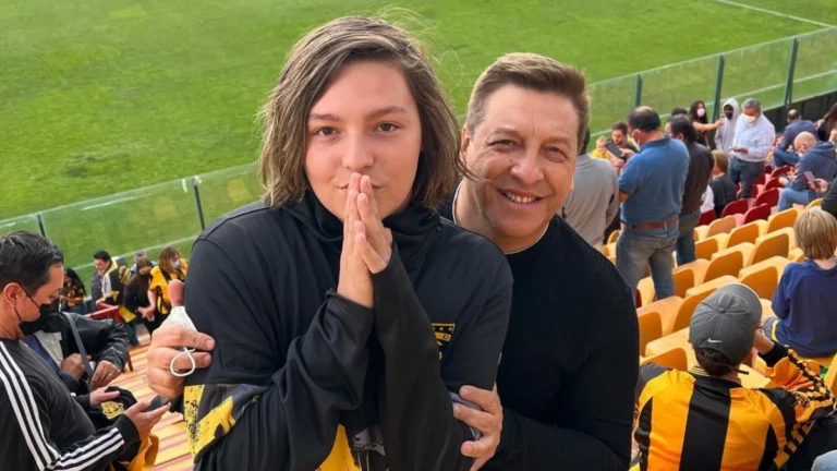 Julio César Rodríguez: su hijo y su polola celebran un año