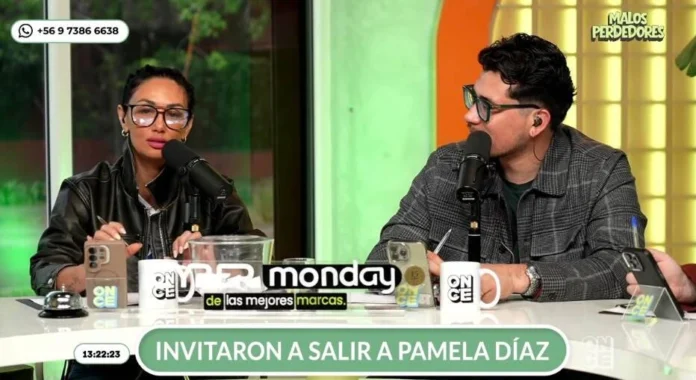 Pamela Díaz en Once Stream recordando su romance escolar con Cristián Riquelme