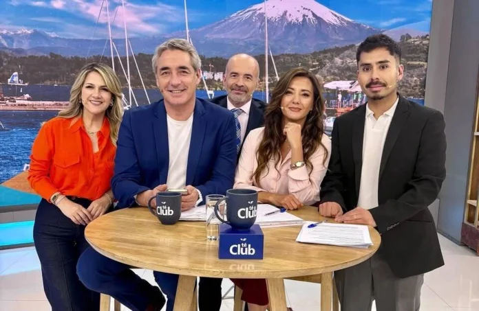 Rating matinal tv chilena Rating matinal 15 de octubre: conductores de Tu Día de Canal 13 en el set del matinal